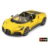 Bburago 1:18 TOP - Bugatti Mistral - Yellow