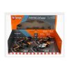 Bburago 1:43 RACE Formula F1 4PAC - McLaren F1 Team MCL38 (2024) #4 L.Norris #81 O.Piastri