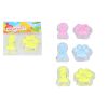 Silikonová packa 6x6x3 cm + ryba dekorace