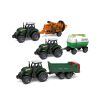 Traktor s příslušenstvím kov/plast 17 cm