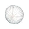 Lampion koule bílý 25 cm