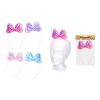 Set karneval - čelenka s mašlí