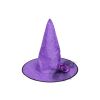 Set karneval - čarodějnický klobouk fialový