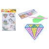 Kreativní set diamond nálepky s kamínky MIX