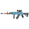 Kulomet s 12 pěnovými náboji a efekty 62 cm