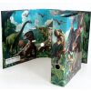 Designový pákový pořadač A4 7,5 cm karton - svět dinosaurů