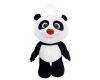 Panda plyšová s červeným nosem 15 cm