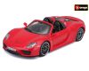 Bburago 1:24 Plus Porsche 918 Spyder Red