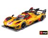 Bburago 1:18 Ferrari Racing 499P nr.83 Yellow 24H Le Mans 2024