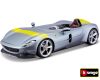 Bburago Ferrari Monza SP1 Silver Blue 1:24