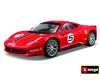 Bburago Ferrari Racing 458 Challenge červená 1:24