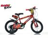 DINO Bikes - Dětské kolo 14"" Cars 2022