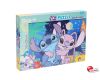 Stitch puzzle oboustranné 35x25 cm 24 dílků