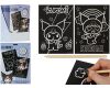 Hello Kitty Kuromi Seškrabávací obrázky