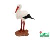 A - Figurka Čáp 9 cm