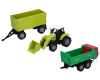 Traktor na setrvačník s efekty set s přívěsem 15 cm