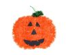 Dekorace Halloween dýně 26x28 cm na zavěšení
