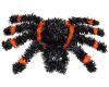 Dekorace Halloween pavouk 33x23 cm na zavěšení
