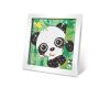 Kreativní set obraz s kamínky panda 17cm