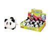 Přívěsek plyšový natahovací panda 8 cm