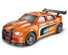 Auto závodní oranžové s efekty 16 cm