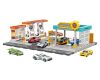 Čerpací stanice autoservis 2v1 set 43,5x34x15,5 cm