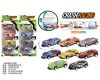 Auta 4 ks set 9 cm