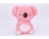 Koala plyšová dýchající růžová s efekty 27 cm