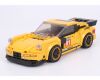 Stavebnice Auto žluté 16,5 cm