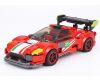 Stavebnice Auto červené 16,5 cm