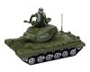 Tank s vojákem 26 cm