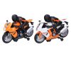 Motorka Závodní s jezdcem 28 cm