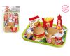 Občerstvení Fast Food s táckem - český obal