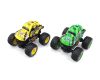 Auto s efekty žluté, zelené 19 cm