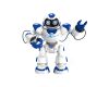 Robot střílející míčky RC na dálkové ovládání 40 cm