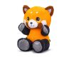 Panda červená plyšová 24cm