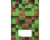 Sešit (544) A5 linkovaný, 40l, Pixel Cubes