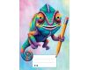 Sešit (513) A5 linkovaný, 10l, Chameleon