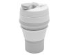 Hrnek skládací silikonový 350 ml 2v1 New Baby šedý