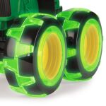 JD Kids Monster Treads John Deere traktor svítící kola 23 cm