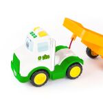 JD Kids John Deere - Traktor Johnny s tahačem 37 cm
