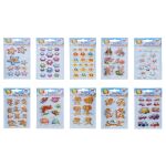 Samolepky Puffy 3D MIX