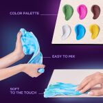 OKTO SENSOTY ART výtvarná sada  ”Květinové záhony v Holandsku” 30x40 cm