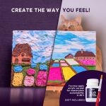 OKTO SENSOTY ART výtvarná sada  ”Květinové záhony v Holandsku” 30x40 cm