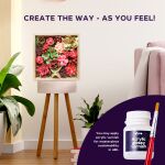 OKTO Passion Výtvarná modelovací sada sukulenty v dřevěném rámu 21x21 cm