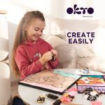 OKTO Liška výtvarná sada malování na plátno 29x29cm