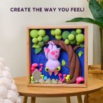 OKTO Modelování Malý svět v rámečku motiv 