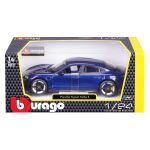 Bburago 1:24 Porsche Taycan Turbo S 2019 Carrara Blue