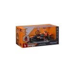 Bburago 1:24 RACE Formula F1 - McLaren F1 Team MCL38(2024) #81 (Oscar Piastr) -with driver and decor