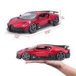 Bburago Bugatti Divo Červené 1:18